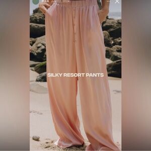 Daily Drills Silky Resort Pants NWT M/L